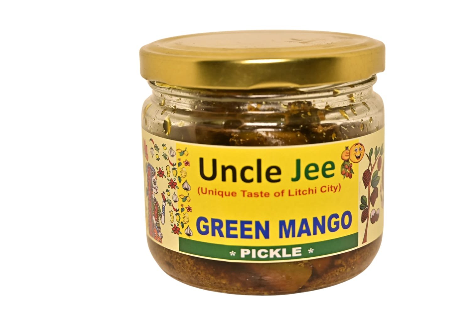 Green Mango Pickle |Hara  Aam  Ka  Anchar -Homemade Bihari Achar 