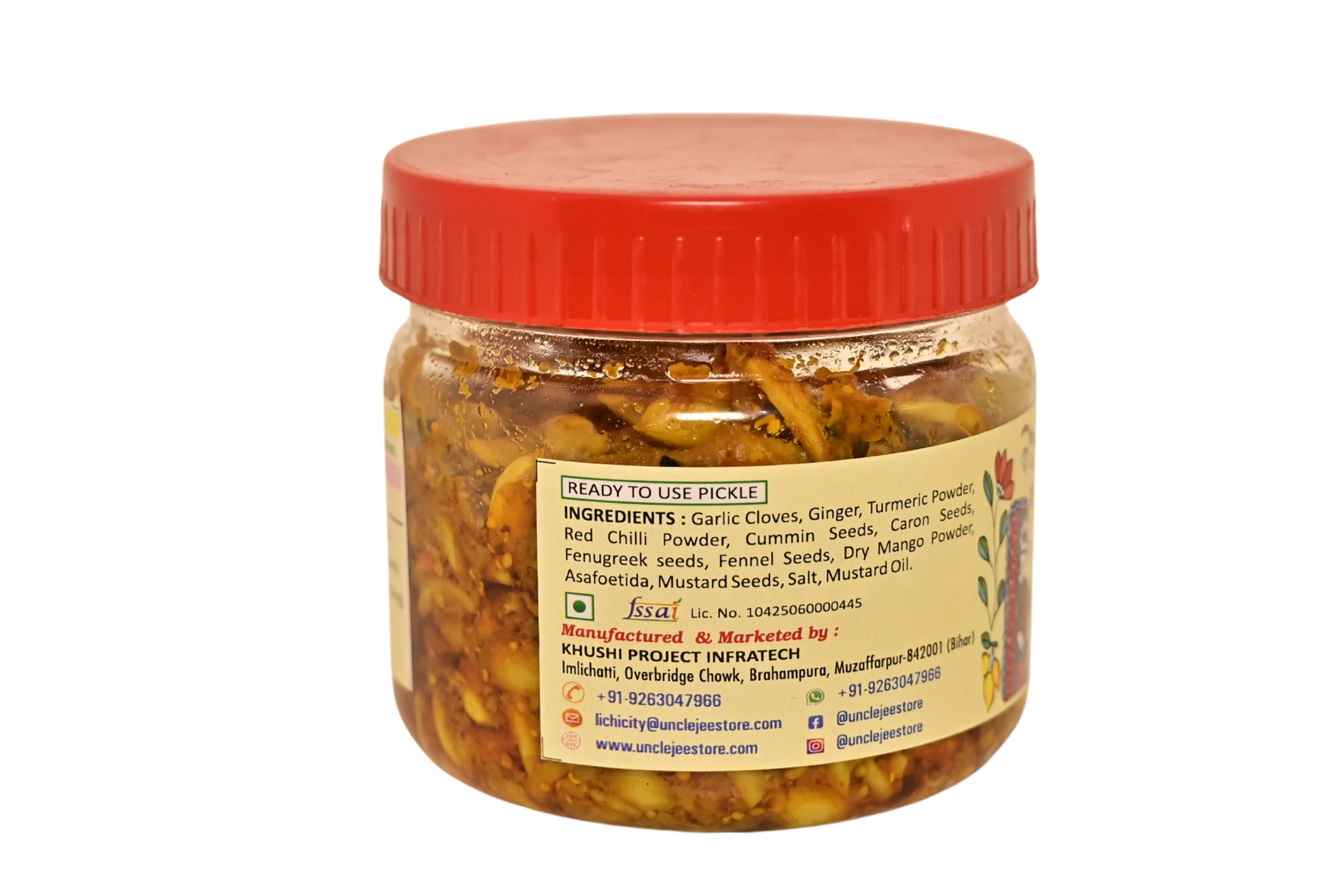  Ginger Garlic Pickle |Adrak Lahsun Ka Achar Homemade Bihari Achar