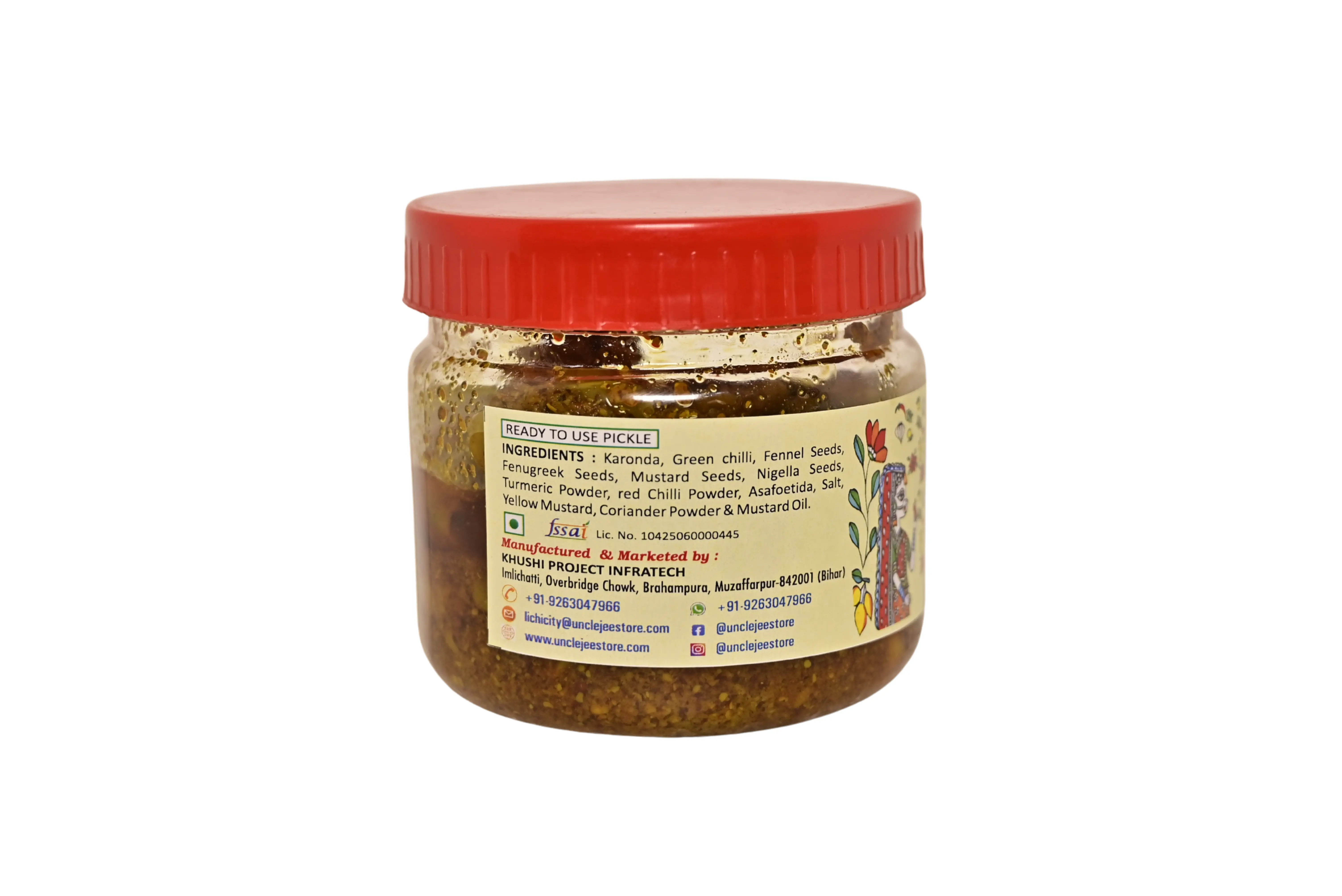 Karonda (Natal Plum) Pickle | Karonda  Ka Achar Homemade Bihari Achar